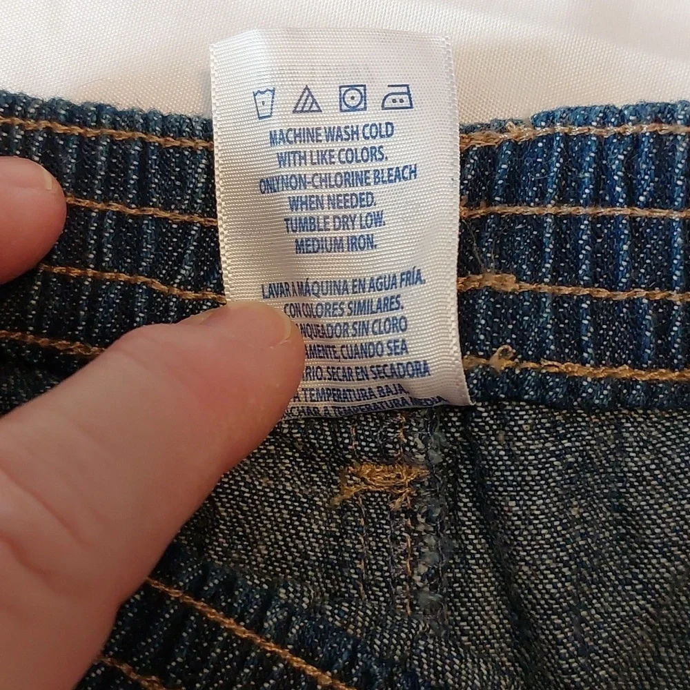 Kids Cargo Blue Jean Shorts 3T NEW